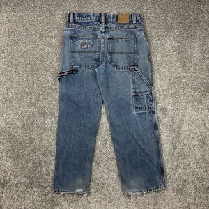 Vintage Y2K US Polo ASSN‎ Carpenter Jeans Mens 29x27 Blue Stone Wash Pocket Logo